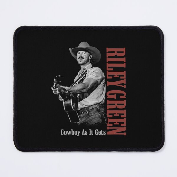 Item preview, Riley Vintage Green Cowboy As It Gets Guitar Country Music Western Fan designed and sold by b3ida-zl.