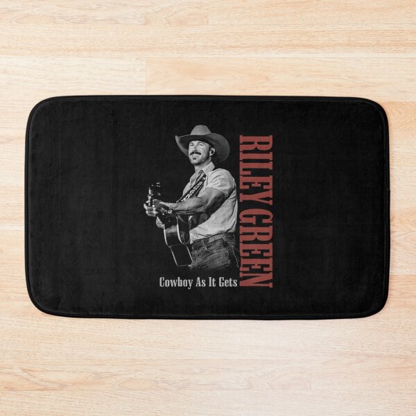 Item preview, Riley Vintage Green Cowboy As It Gets Guitar Country Music Western Fan designed and sold by b3ida-zl.