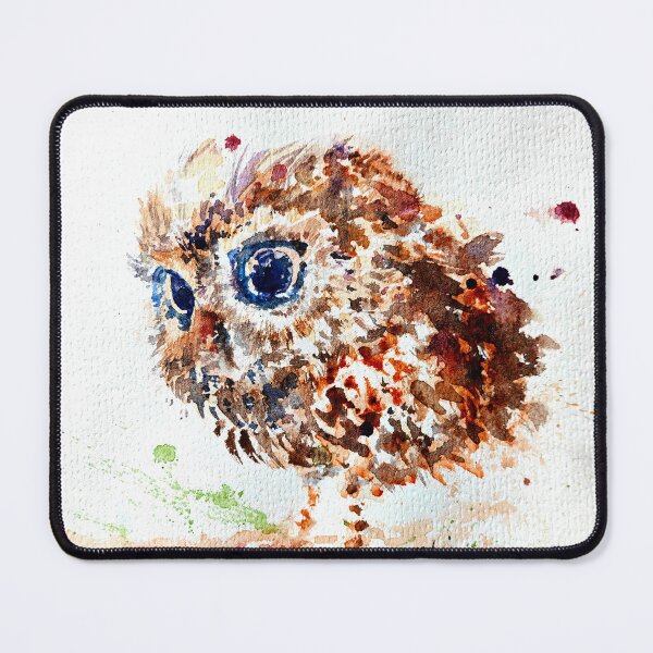 Item preview, Owl watercolor designed and sold by Inkhov Art.