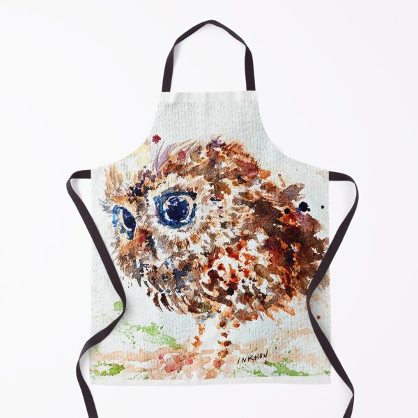 Item preview, Owl watercolor designed and sold by Inkhov Art.