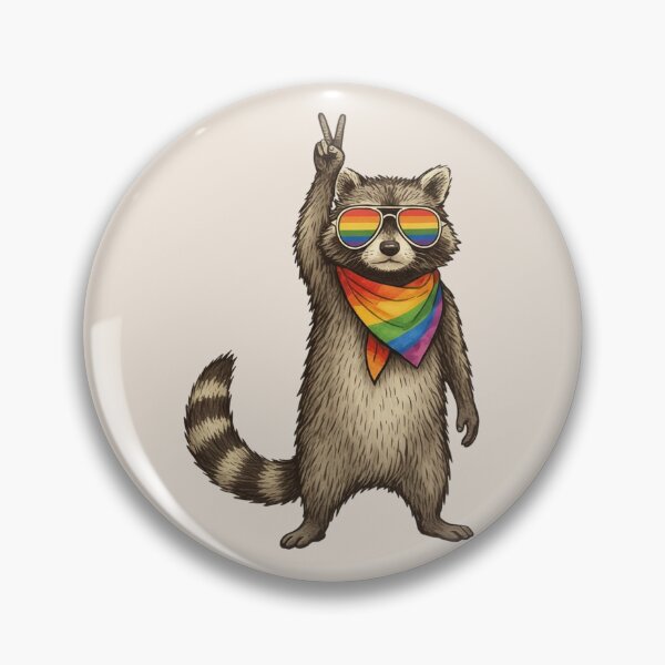 Item preview, Raccoon Pride LGBT, Raccoon Pride Flag, Pride, Funny lgbt, Lgbtq Support, Equality, Gay Pride designed and sold by toongstudio.