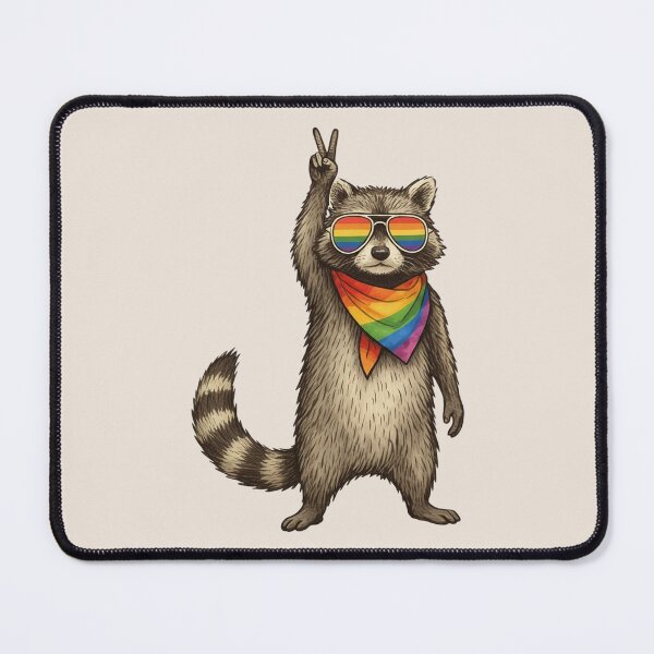 Item preview, Raccoon Pride LGBT, Raccoon Pride Flag, Pride, Funny lgbt, Lgbtq Support, Equality, Gay Pride designed and sold by toongstudio.