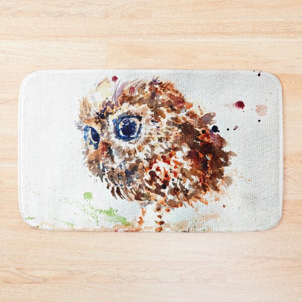 Item preview, Owl watercolor designed and sold by Inkhov Art.