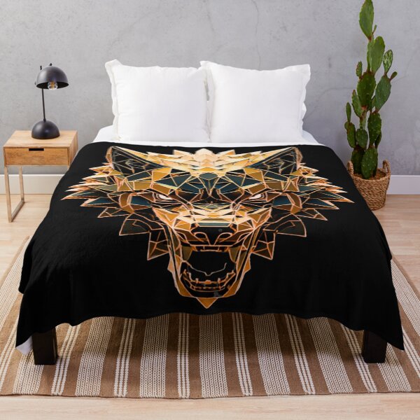Item preview, Fierce 3D Geometric Wolf designed and sold by zuczekgti.