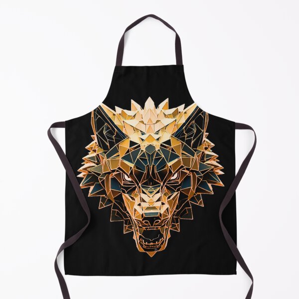 Item preview, Fierce 3D Geometric Wolf designed and sold by zuczekgti.