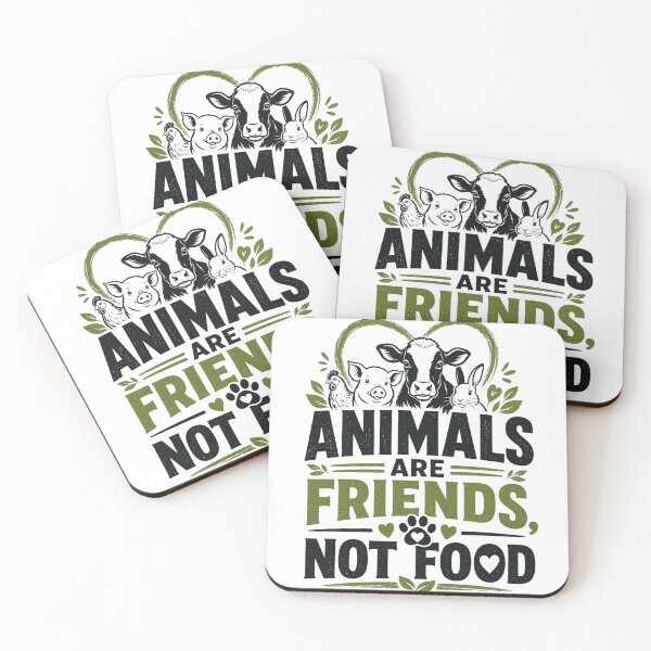Item preview, Animals Are Friends Not Food designed and sold by 92Threads.