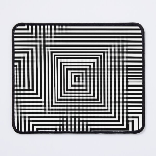 Item preview, Abstract Geometric Optical Illusion Pattern designed and sold by MegaNovaArt.
