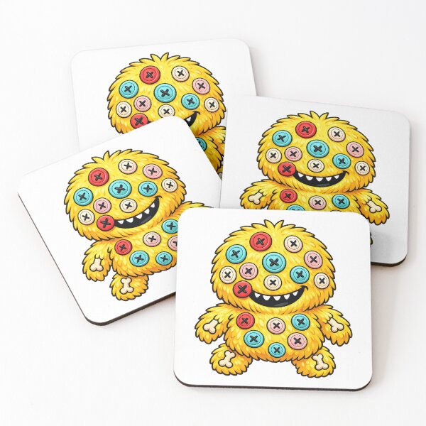 Item preview, Button Monster Colorful Shirt designed and sold by SoftSproutstu.