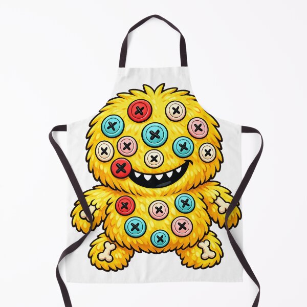 Item preview, Button Monster Colorful Shirt designed and sold by SoftSproutstu.