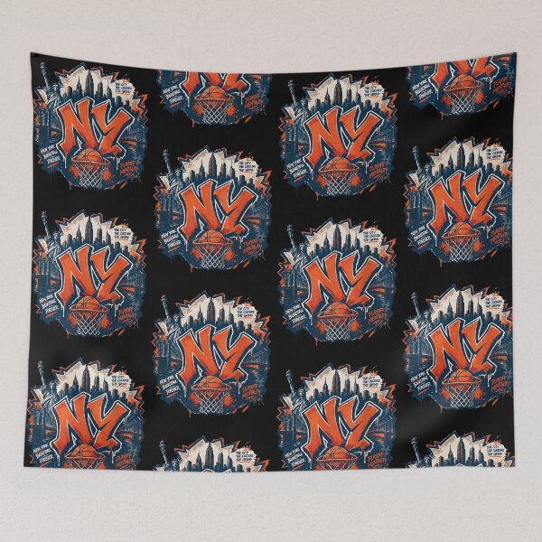 Item preview, NY Basketball Graffiti Streetball Skyline Urban Sports Design designed and sold by b3ida-zl.