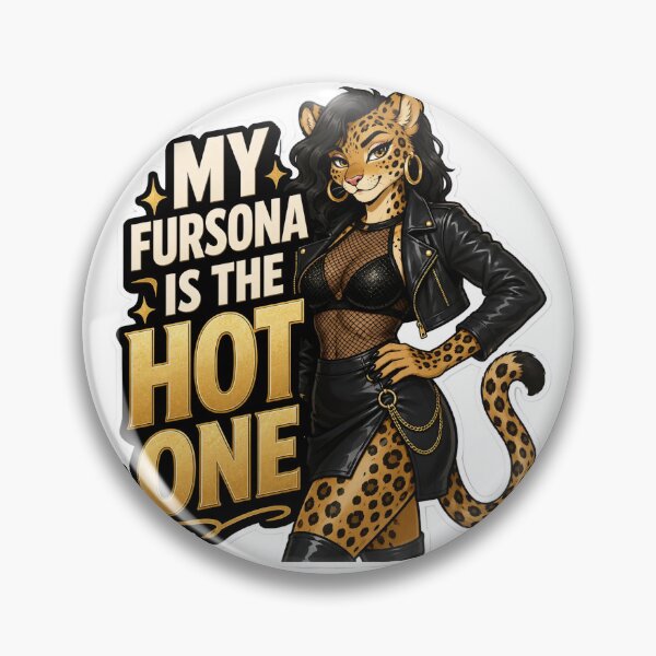 Item preview, My Fursona Is The Hot One Leopard Furry designed and sold by Furrenzy.