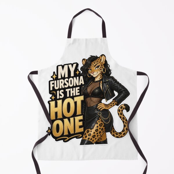 Item preview, My Fursona Is The Hot One Leopard Furry designed and sold by Furrenzy.