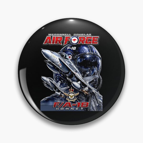 Item preview, F/A-18 Hornet Royal Australian Air Force Pilot Helmet Military Aviation Art designed and sold by Aerolovers.