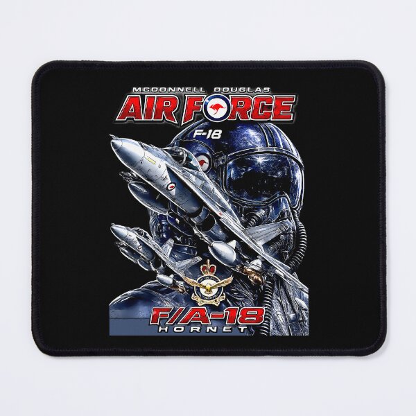 Item preview, F/A-18 Hornet Royal Australian Air Force Pilot Helmet Military Aviation Art designed and sold by Aerolovers.