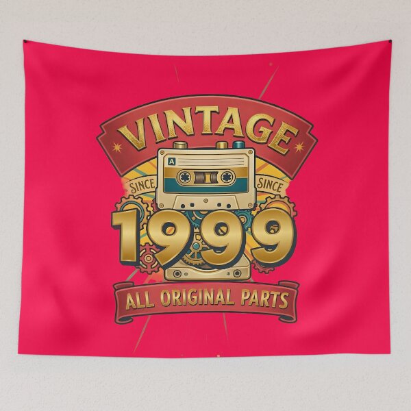 Item preview, Vintage 1999 All Original Parts Retro Cassette Design designed and sold by L&L.