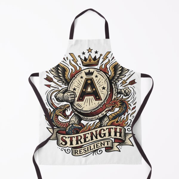 Item preview, Strength Resilient Vintage Style Shield Emblem Book designed and sold by moneybunny5.