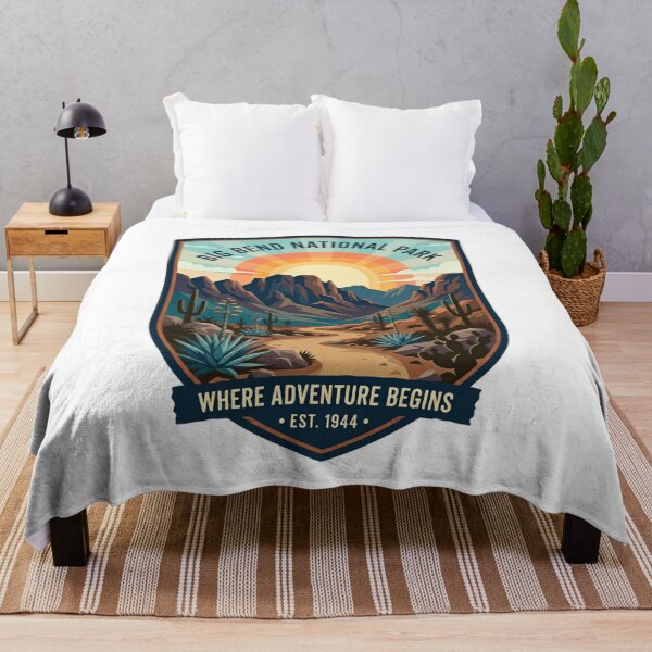 Item preview, Big Bend National Park Where Adventure Begins Texas Travel Hiking Adventure designed and sold by Simsimah26Parks.