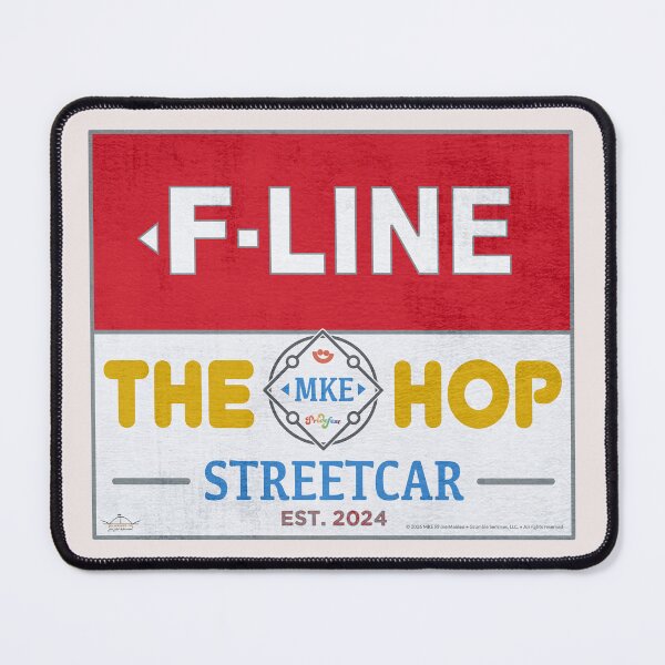 Item preview, Copy of MKE HOP F-Line • Milwaukee Streetcar designed and sold by MKE Rhine Maiden • Grumble Services, LLC..