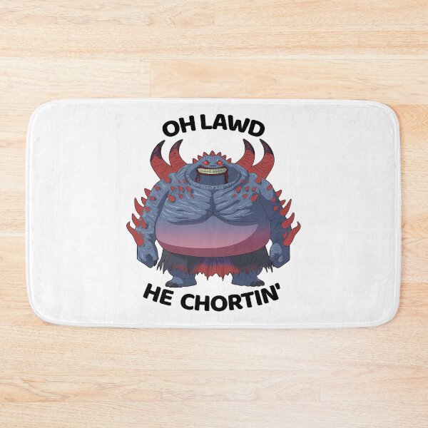 Item preview, Final Fantasy XIV - Oh Lawd He Chortin' designed and sold by nyanjutsu.