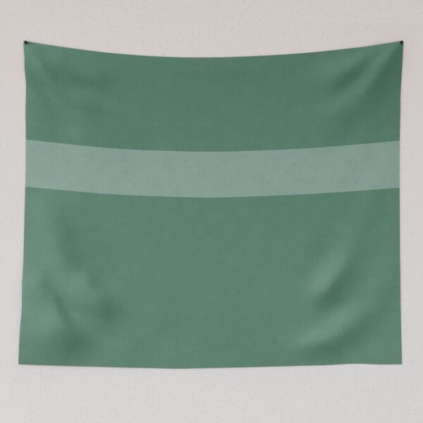 Item preview, Aesthetic Sage Green Bold Stripe Minimalist Art designed and sold by pluielegere.