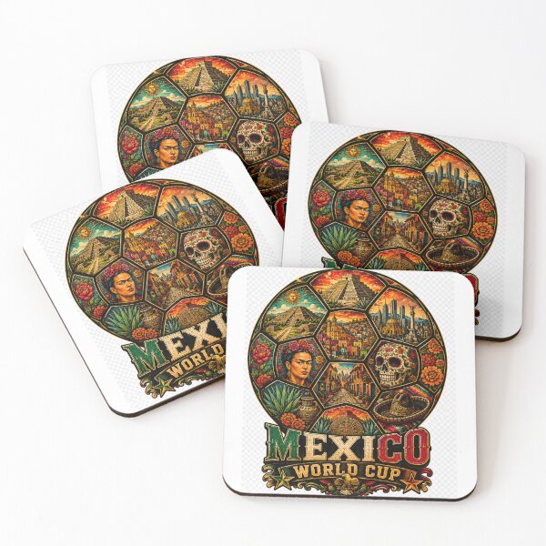 Item preview, Mexico Soccer Shirt - Mexican Landmarks Football Gift for Mexico Fans designed and sold by UrbanPrintVibes.