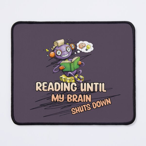 Item preview, Reading Until My Brain Shuts Down designed and sold by GraphicComet.