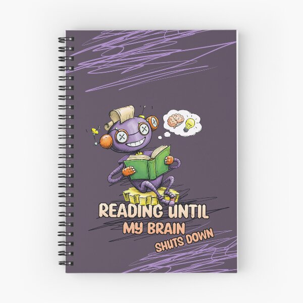 Item preview, Reading Until My Brain Shuts Down designed and sold by GraphicComet.