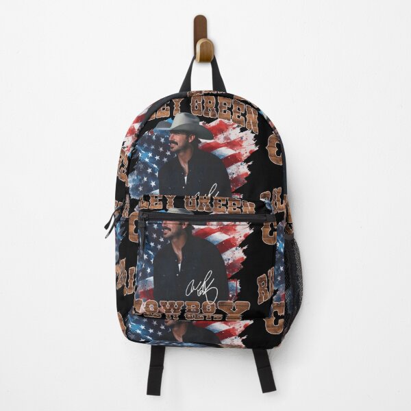 Item preview, Riley Vintage Green Cowboy Country Tour American Flag Country Music designed and sold by b3ida-zl.