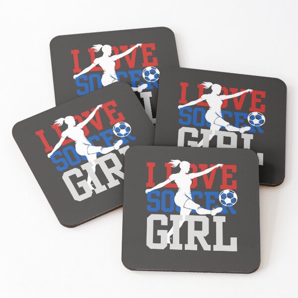 Item preview, "I Love Soccer Girl - Kickin' It with Style!" designed and sold by ShopTwentyFour.