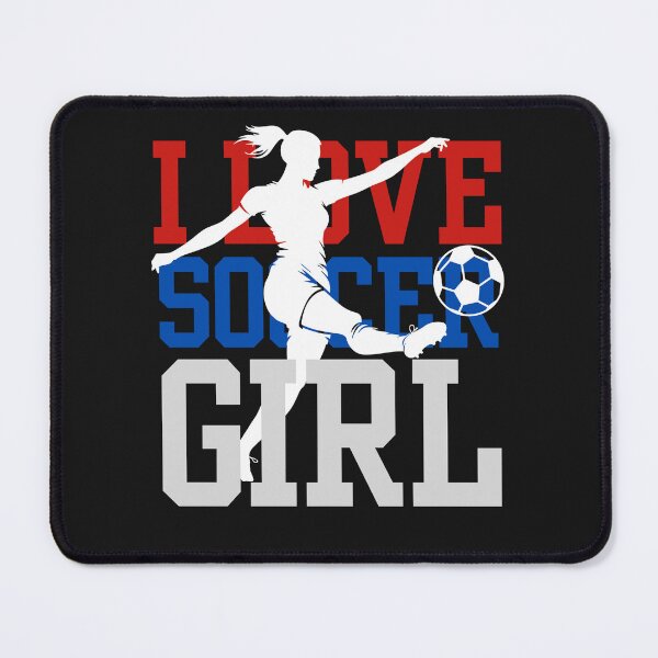 Item preview, "I Love Soccer Girl - Kickin' It with Style!" designed and sold by ShopTwentyFour.