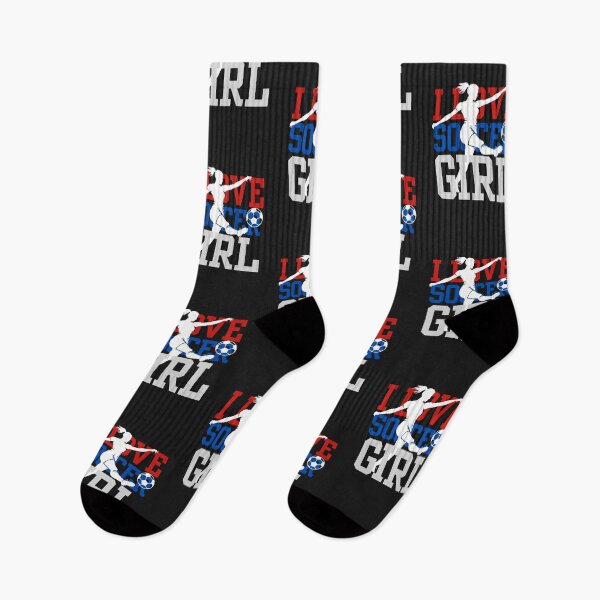 Item preview, "I Love Soccer Girl - Kickin' It with Style!" designed and sold by ShopTwentyFour.
