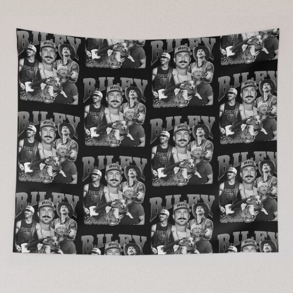 Item preview, Riley Vintage Green American Country Music Collage Fan designed and sold by b3ida-zl.