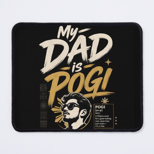 Item preview, My Dad Is Pogi Filipino Father's Day Funny Tagalog Gift designed and sold by Hazelartdesign.