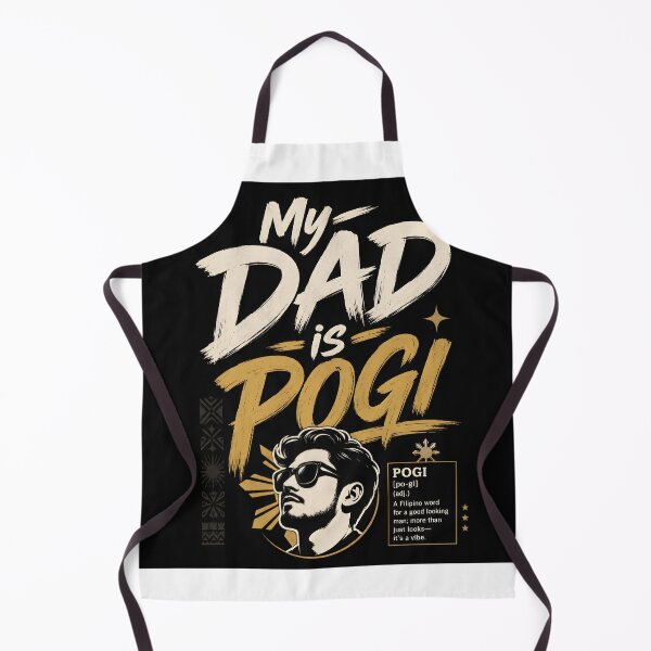 Item preview, My Dad Is Pogi Filipino Father's Day Funny Tagalog Gift designed and sold by Hazelartdesign.
