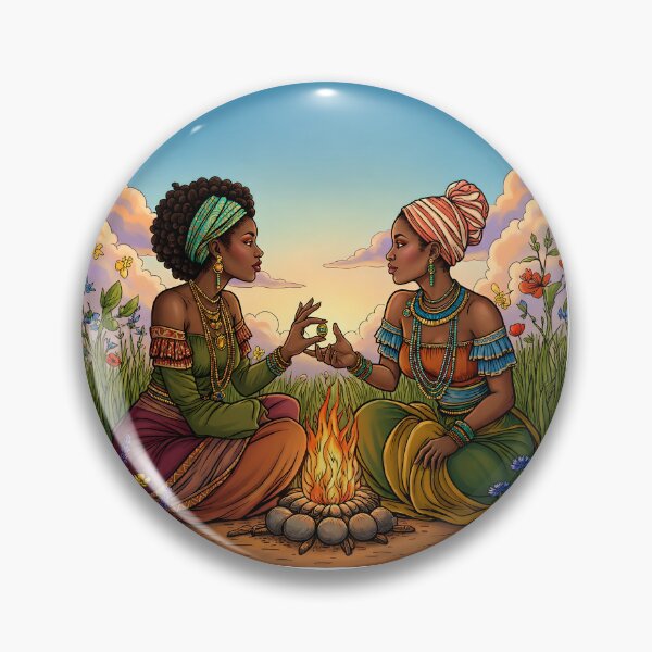 Item preview, Pretty Ladies in Unique Traditional Attire  designed and sold by Pim-Crystal.