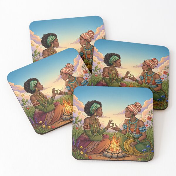 Item preview, Pretty Ladies in Unique Traditional Attire  designed and sold by Pim-Crystal.