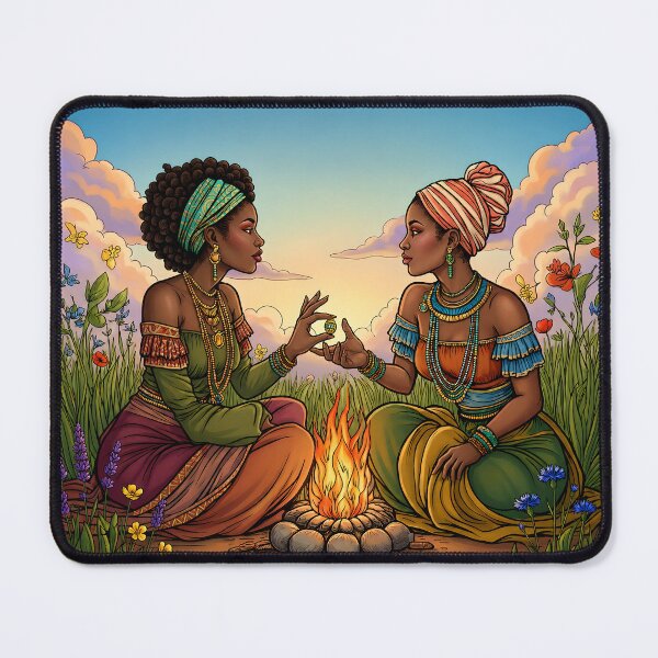 Item preview, Pretty Ladies in Unique Traditional Attire  designed and sold by Pim-Crystal.