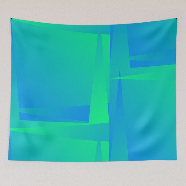 Item preview, Blue and green abstraction designed and sold by stephieleb.