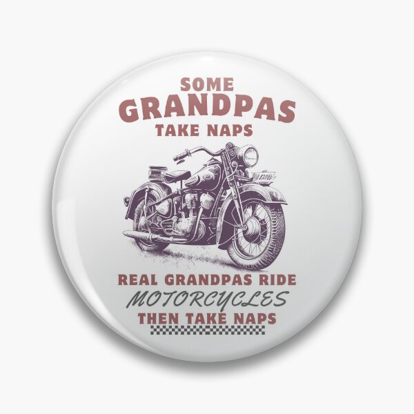 Item preview, Grandpas Motorcycle Rider designed and sold by LuveraxArt.