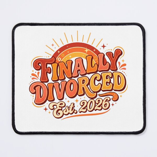 Item preview, Finally Divorced Est. 2026 New Beginnings Divorce Party Gift designed and sold by JulyClub.
