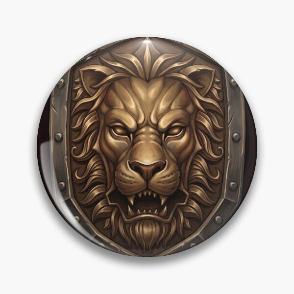 Item preview, Lion Shield designed and sold by RedemptionTees.