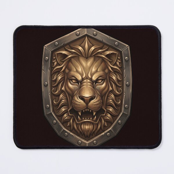 Item preview, Lion Shield designed and sold by RedemptionTees.