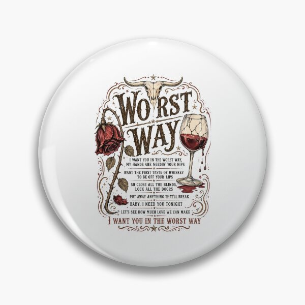 Item preview, I Want You In The Worst Way Longhorn Skull Wine Rose Style designed and sold by b3ida-zl.
