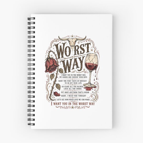 Item preview, I Want You In The Worst Way Longhorn Skull Wine Rose Style designed and sold by b3ida-zl.