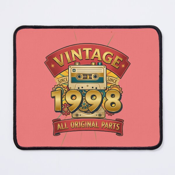 Item preview, Vintage 1998 All Original Parts Retro Cassette Design designed and sold by L&L.