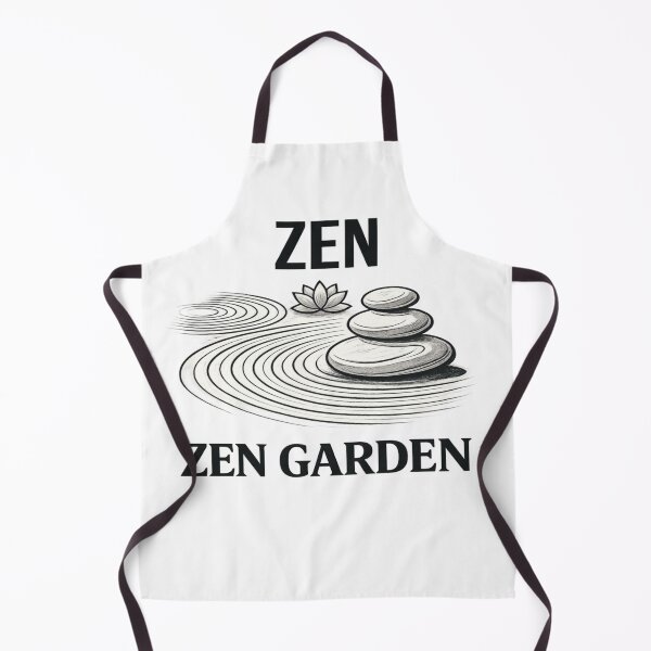 Item preview, Minimalist Zen garden illustration with stones and lotus blossom designed and sold by Ahmedsyde.