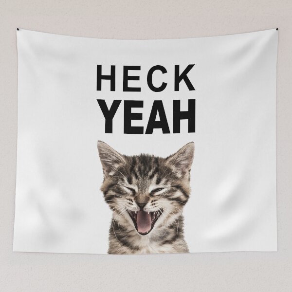 Item preview, Hell Yeah! designed and sold by Winking-Kitten.