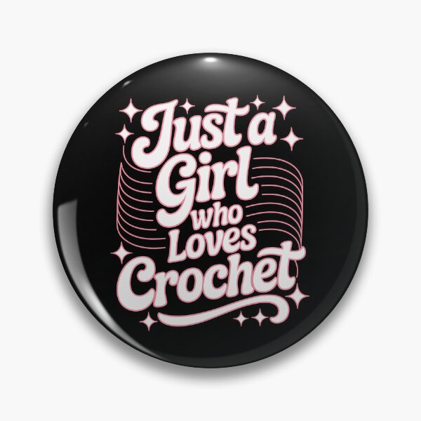 Item preview, Just a girl who loves crochet designed and sold by jkrphoto.