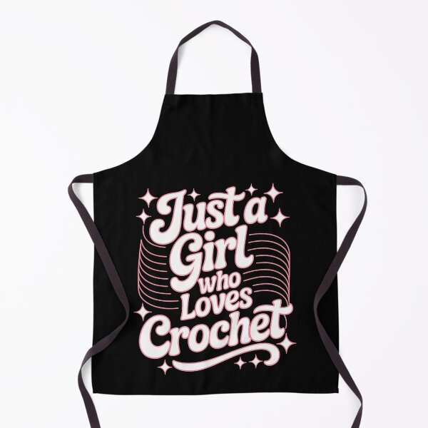 Item preview, Just a girl who loves crochet designed and sold by jkrphoto.