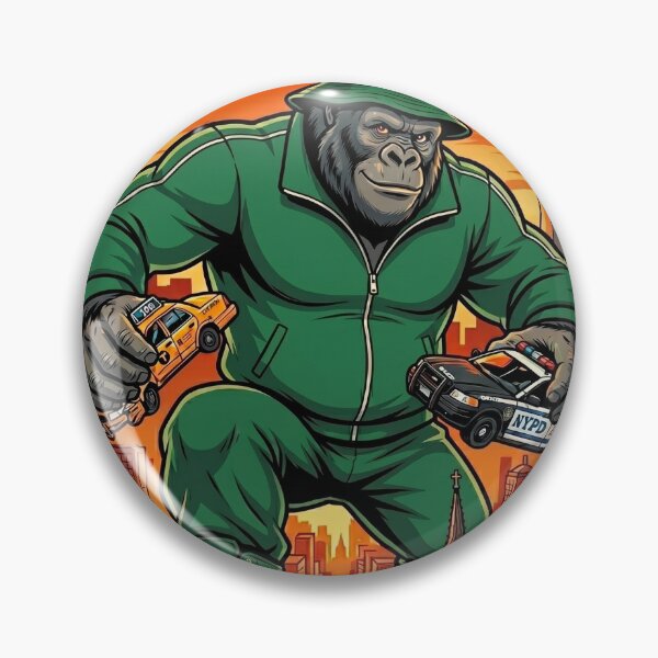 Item preview, Green Ape Crushing Wall Street designed and sold by Great Apes Management.